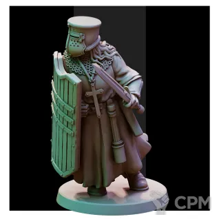 Описание картинки Trench Templars Reinforcement от Manufactorum76 по цене 800руб | Свободный Рынок Миниатюр - СРМ