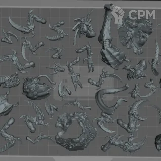 Описание картинки Raveners Kill Team (scan) typhon raveners / hyperadapted raveners от Ghosty3D по цене 1 050руб | Свободный Рынок Миниатюр - СРМ