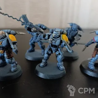Описание картинки Primaris Reivers от Nazgul of Mordovia по цене 2 000руб | Свободный Рынок Миниатюр - СРМ