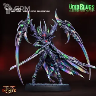 Описание картинки Mael-Kor She Who Was There Tomorrow от Manufactorum76 по цене 250руб | Свободный Рынок Миниатюр - СРМ