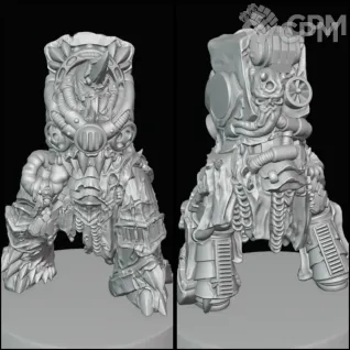 Описание картинки Blightlord Terminators от MrMetalHorror по цене 1 300руб | Свободный Рынок Миниатюр - СРМ