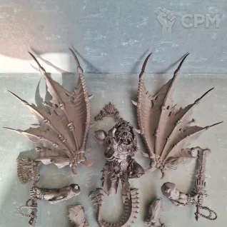 Описание картинки Angron Daemon Primarch of Khorne от uNick по цене 1 800руб | Свободный Рынок Миниатюр - СРМ