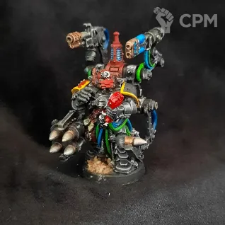 Описание картинки Space Marine Thunderfire Cannon (металл, оригинал) от Superguns по цене 3 900руб | Свободный Рынок Миниатюр - СРМ