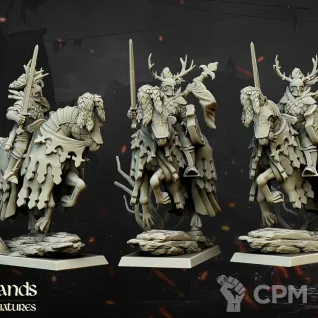 Описание картинки Bretonnia  Green Knight от Knight of Light по цене 390руб | Свободный Рынок Миниатюр - СРМ