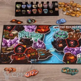 Описание картинки Small World: Подземный мир от Кот и Ворон по цене 4 990руб | Свободный Рынок Миниатюр - СРМ