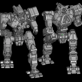 Описание картинки Wolfhound (L-35T-IS) WLF-4WA от Mystery sHack по цене 300руб | Свободный Рынок Миниатюр - СРМ