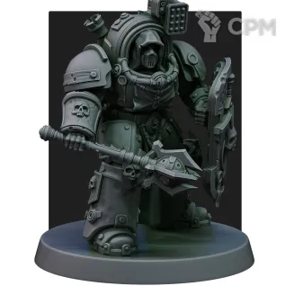 Описание картинки Deathwing Terminators от Печатный подвальчик по цене 1 400руб | Свободный Рынок Миниатюр - СРМ