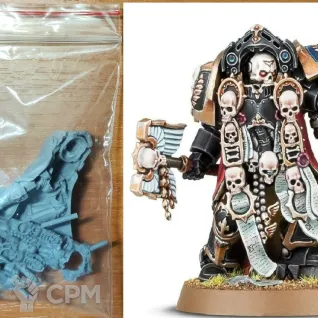 Описание картинки Terminator Chaplain от Сергиев Илья по цене 350руб | Свободный Рынок Миниатюр - СРМ