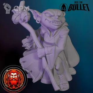 Описание картинки Гоблин волшебник от Falgrim's_shop по цене 420руб | Свободный Рынок Миниатюр - СРМ