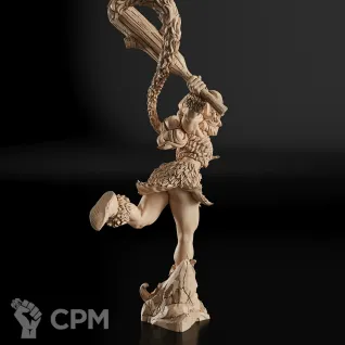 Описание картинки Ayla Фигурка (Chrono Trigger) от GAS3TXD  по цене 2 900руб | Свободный Рынок Миниатюр - СРМ