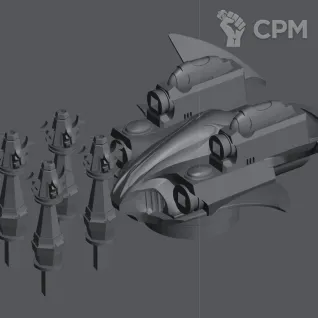 Описание картинки FALCON / FIRE PRISM / NIGHT SPINNER от Kapers Point по цене 1 521руб | Свободный Рынок Миниатюр - СРМ