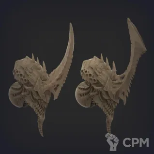 Описание картинки Hive tyrant Swarmlord от Kapers Point по цене 1 032руб | Свободный Рынок Миниатюр - СРМ