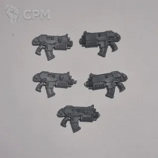 Описание картинки Bolters 5шт оригинал пластик от Superguns по цене 250руб | Свободный Рынок Миниатюр - СРМ