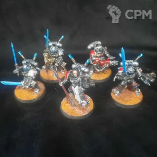 Описание картинки Grey Knights 5шт литье от Superguns по цене 1 000руб | Свободный Рынок Миниатюр - СРМ