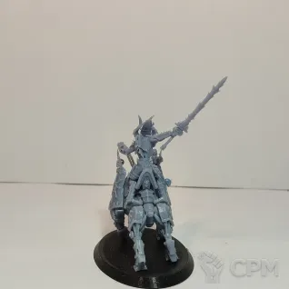 Описание картинки Herald of Khorne on Juggernaut от WastelandMiniatures по цене 900руб | Свободный Рынок Миниатюр - СРМ