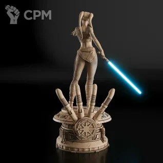 Описание картинки Aayla Secura Фигурка (Star Wars) от GAS3TXD  по цене 4 300руб | Свободный Рынок Миниатюр - СРМ