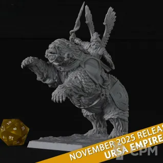 Описание картинки Ursa Empire Bear Cavalry от 3DPrintClub по цене 1 050руб | Свободный Рынок Миниатюр - СРМ