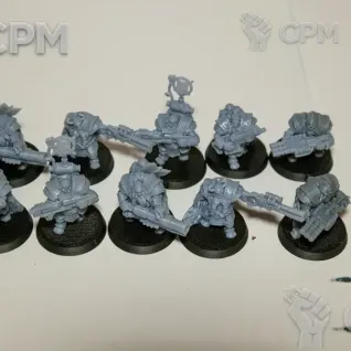 Описание картинки Grundstok Thunderers 10шт от Alerond по цене 1 000руб | Свободный Рынок Миниатюр - СРМ