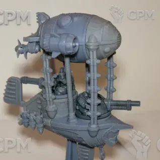 Описание картинки Arkanaut Frigate от Alerond по цене 1 500руб | Свободный Рынок Миниатюр - СРМ