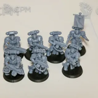 Описание картинки Sternguard Veteran Squad 7шт от Alerond по цене 700руб | Свободный Рынок Миниатюр - СРМ