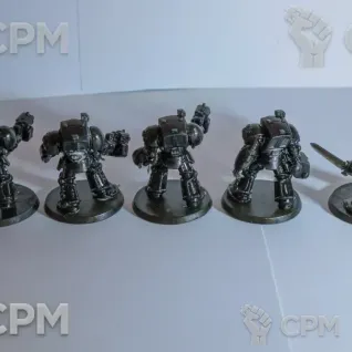 Описание картинки Terminator Squad от Alerond по цене 600руб | Свободный Рынок Миниатюр - СРМ
