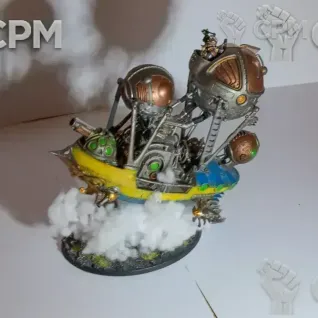 Описание картинки Arkanaut Frigate от Alerond по цене 4 000руб | Свободный Рынок Миниатюр - СРМ