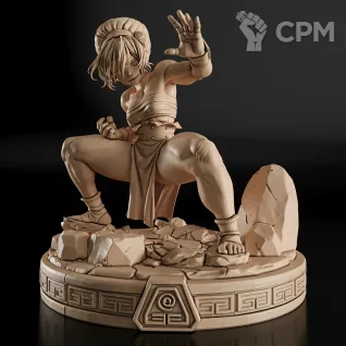Описание картинки Toph Фигурка (Avatar: The Last Airbender) от GAS3TXD  по цене 3 900руб | Свободный Рынок Миниатюр - СРМ