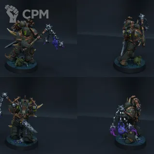 Описание картинки Plague Marines Kill Team set от SWT по цене 4 000руб | Свободный Рынок Миниатюр - СРМ