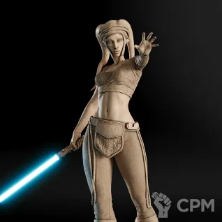Описание картинки Aayla Secura Фигурка (Star Wars) от GAS3TXD  по цене 4 300руб | Свободный Рынок Миниатюр - СРМ