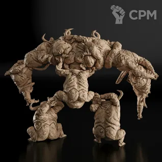 Описание картинки Nurglings Минифигурка (Warhammer) от GAS3TXD  по цене 3 900руб | Свободный Рынок Миниатюр - СРМ