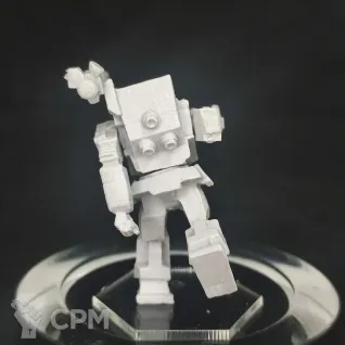 Описание картинки Shadow Hawk Primitive (55 тонн) от Dwarf Pirate Foundry по цене 500руб | Свободный Рынок Миниатюр - СРМ