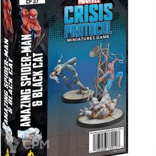 Описание картинки Marvel: Crisis Protocol - Amazing Spider-Man &amp; Black Cat от StarkLogistics по цене 3 990руб | Свободный Рынок Миниатюр - СРМ