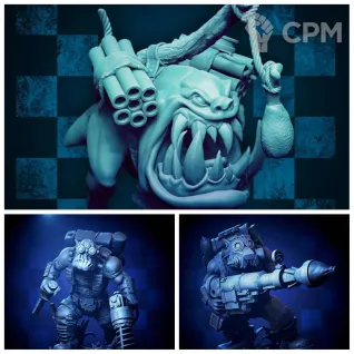 Описание картинки Kommandos Kill Team от AxeL's Forge по цене 200руб | Свободный Рынок Миниатюр - СРМ