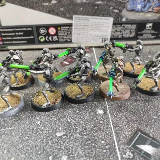 Описание картинки Necron Warriors #5 от Grimlok Fox по цене 1 000руб | Свободный Рынок Миниатюр - СРМ