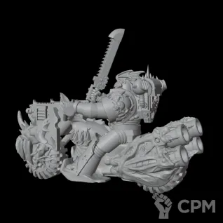 Описание картинки Night Lords Biker 5 от Стальные Небеса по цене 450руб | Свободный Рынок Миниатюр - СРМ