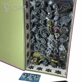 Описание картинки Магнитный кейс для миниатюр Warhammer 40k/AoS  190х330х100| На заказ размер и цвет от WH care по цене 1 990руб | Свободный Рынок Миниатюр - СРМ