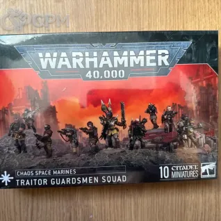 Описание картинки Traitor Guardsmen Squad от zurdo по цене 5 200руб | Свободный Рынок Миниатюр - СРМ