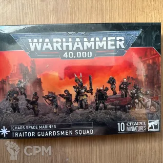 Описание картинки Traitor Guardsmen Squad от zurdo по цене 5 200руб | Свободный Рынок Миниатюр - СРМ