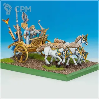 Описание картинки Elven Attack Chariot classic от OldHammer Мастерская по цене 1 500руб | Свободный Рынок Миниатюр - СРМ