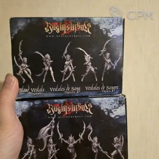 Описание картинки Raging heroes blood vestals command group troops от Radical Warhammer по цене 8 000руб | Свободный Рынок Миниатюр - СРМ