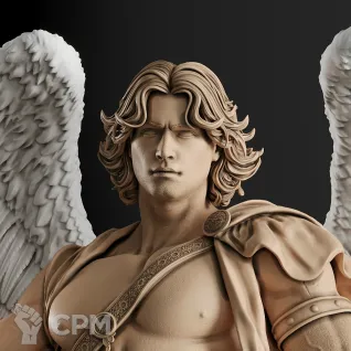 Описание картинки Archangel Saint Michael Фигурка от GAS3TXD  по цене 4 400руб | Свободный Рынок Миниатюр - СРМ