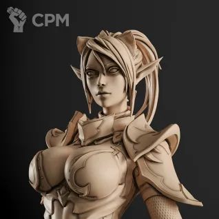 Описание картинки Dark Elf Фигурка (Lineage) от GAS3TXD  по цене 3 900руб | Свободный Рынок Миниатюр - СРМ