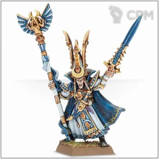 Описание картинки Mage Teclis от OldHammer Мастерская по цене 350руб | Свободный Рынок Миниатюр - СРМ