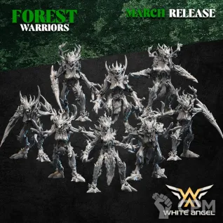 Описание картинки Dryads x10 от Lazurith по цене 1 200руб | Свободный Рынок Миниатюр - СРМ