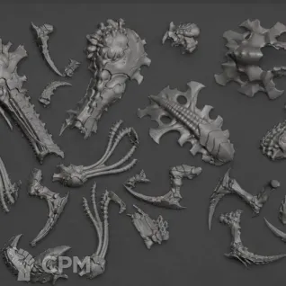 Описание картинки Biovore/Pyrovore (scan) от Ghosty3D по цене 550руб | Свободный Рынок Миниатюр - СРМ