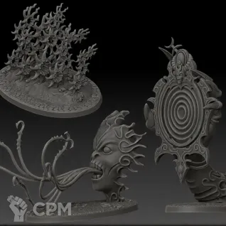Описание картинки Endless Spells: Hedonites of Slaanesh от Naggaroth Night по цене 2 500руб | Свободный Рынок Миниатюр - СРМ