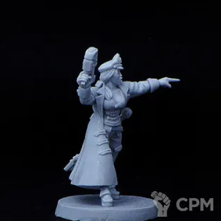 Описание картинки commissar Elizabeth Raven от Brother Vinni по цене 410руб | Свободный Рынок Миниатюр - СРМ