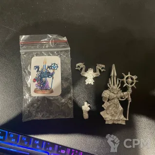 Описание картинки Хаосня литье Abaddon The Despoiler,  Chaos Terminator и Chaos Sorcerer от xRECLUSEx по цене 1 000руб | Свободный Рынок Миниатюр - СРМ