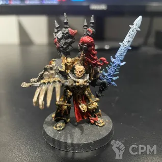 Описание картинки Хаосня литье Abaddon The Despoiler,  Chaos Terminator и Chaos Sorcerer от xRECLUSEx по цене 1 000руб | Свободный Рынок Миниатюр - СРМ