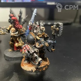 Описание картинки Хаосня литье Abaddon The Despoiler,  Chaos Terminator и Chaos Sorcerer от xRECLUSEx по цене 1 000руб | Свободный Рынок Миниатюр - СРМ